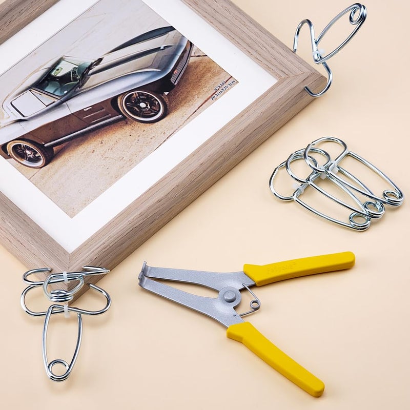 Feiyang 13 Miter Spring Clamps with Pliers for Woodworking,Wood Trim,Picture Frames and Moldings - Image 5